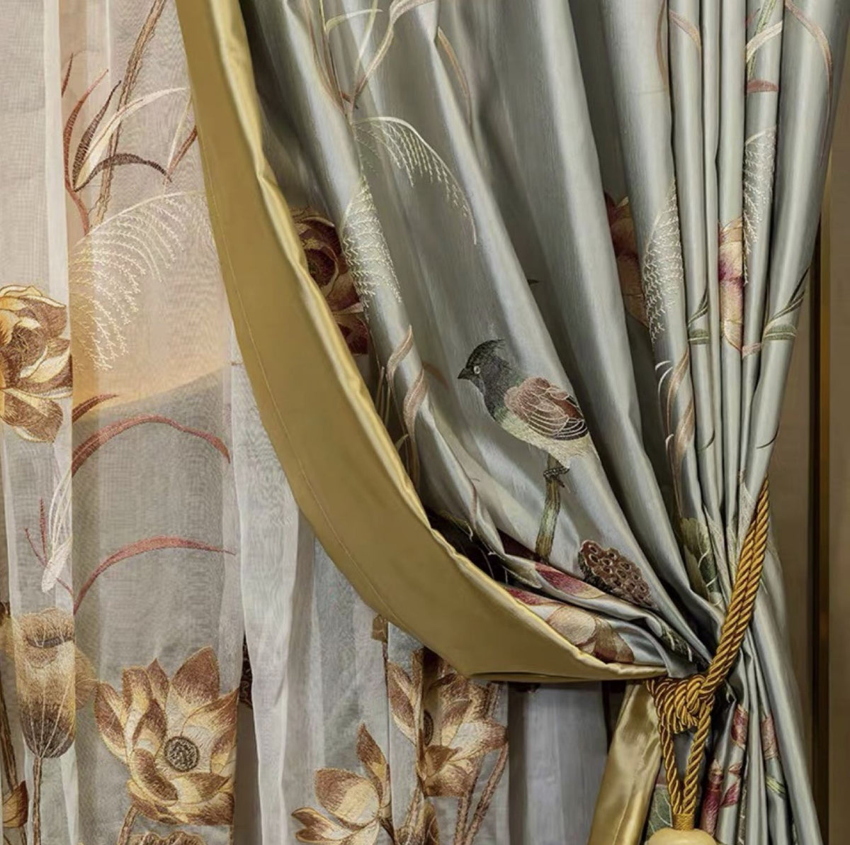SATIN AND SILK CURTAINS  Discover Curtains – Discover Curtains