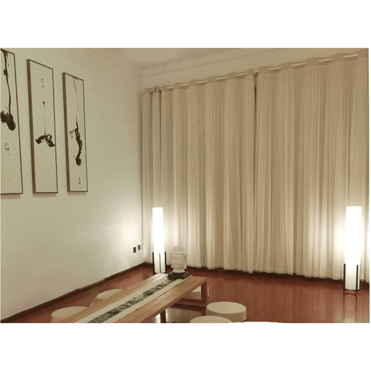 Jason Luxury Veil Curtain - Pink / Beige / Blue / White – Discover