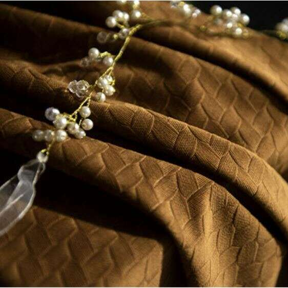 Taylor H. Luxury Jacquard Velvet Woven Design Curtains - Orange,Velvet Jacquard Curtains,Discover Curtains
